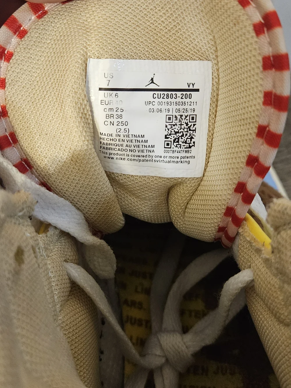 Jordan high top